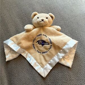 Baltimore‎ Ravens Baby Security Bear Blanket NFL Officially Licensed